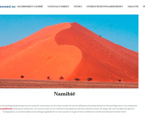 SEO consultant & Tekstschrijver voor Namibie.nu