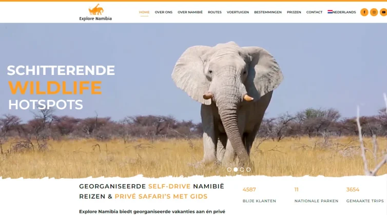 SEO & SEA adviseur Explore-Namibia.nl
